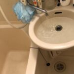 洗面台修理　排水詰まり【奈良県香芝市】