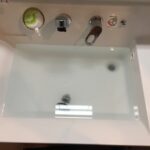 洗面所修理　排水溝詰まり【大阪府貝塚市】