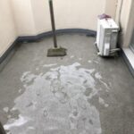 屋外の修理　ベランダ排水詰まり【兵庫県西宮市】
