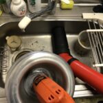 キッチン修理　水詰まり【奈良県奈良市】