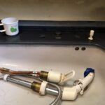 洗面所修理　水漏れ【堺市南区】