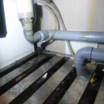 キッチン修理　排水つまり【豊中市蛍池西町】　