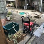 屋外の修理　排水つまり【京都市伏見区】