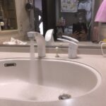 洗面所修理　水漏れ【阪南市箱作】