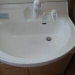 洗面所修理　水漏れ【吹田市江の木町】　