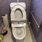 トイレ修理　詰まり【川西市久代】　