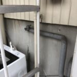 屋外の修理　水漏れ【京都市左京区】