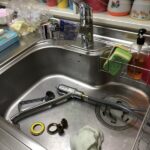 キッチン修理　水漏れ【京都府八幡市】　