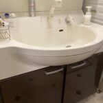 洗面所修理　水漏れ【名古屋市天白区】