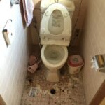 屋外の修理 下水つまり 【京都府八幡市】