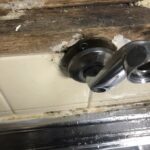 屋外の修理　水道管水漏れ【大阪府大東市】