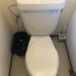 トイレ修理　便座交換【京都市伏見区】