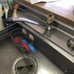 キッチン修理　水栓水漏れ【愛知県名古屋市天白区】