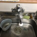 キッチン修理 混合栓水漏れ【奈良県奈良市】