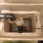 トイレ修理　便器水漏れ【大阪市平野区】