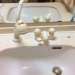 洗面所修理　水漏れ【大阪府枚方市】