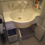 洗面所修理　水漏れ【大阪市旭区】