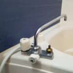 お風呂修理　混合水栓水漏れ【奈良県桜井市】