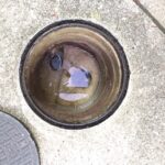 屋外の修理　下水詰まり【大阪府高槻市】