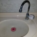 洗面所修理　蛇口水漏れ【大阪府吹田市】