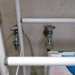 洗面所修理　水漏れ【大阪府箕面市】