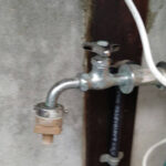 屋外の修理　水道水漏れ【大阪府東大阪市】