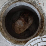 屋外の修理　下水詰まり【兵庫県芦屋市】