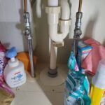 洗面所修理　蛇口のシャワーホース水漏れ【奈良県香芝市】