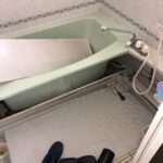 お風呂修理　排水詰まり【大阪府豊中市】排水管高圧洗浄