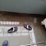 屋外の修理　ベランダ排水詰まり【大阪市旭区】