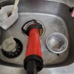 キッチン修理　排水詰まり【大阪市住吉区】