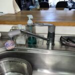 キッチン修理　蛇口水漏れ【大阪府摂津市】