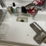 キッチン修理　排水詰まり【兵庫県西宮市】