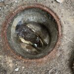 屋外の修理　下水詰まり【京都市左京区】