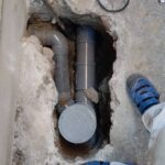 屋外の修理　キッチン排水詰まり【兵庫県西宮市】