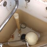 トイレ修理　タンク水漏れ【奈良県香芝市】