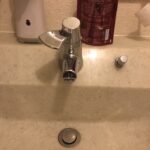 洗面所修理　蛇口水漏れ【京都市北区】