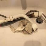 洗面所修理　蛇口水漏れ【大阪府枚方市】