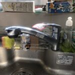 キッチン修理　蛇口水漏れ【京都府向日市】