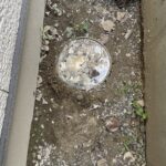 屋外の修理　排水詰まり【京都府京田辺市】