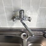 キッチン修理　蛇口水漏れ【京都市右京区】