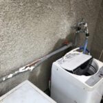 屋外の修理　水道管水漏れ【京都市左京区】