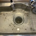 キッチン修理　排水つまり【大阪市東住吉区】