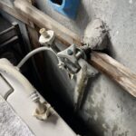 屋外の修理　洗濯蛇口水漏れ【大阪市旭区】