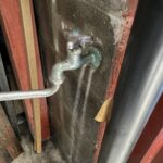 屋外の修理　給水管水漏れ【兵庫県尼崎市】