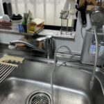 キッチン修理　蛇口水漏れ【愛知県名古屋市昭和区】