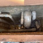 屋外の修理　排水つまり【愛知県名古屋市中川区】