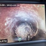 屋外の修理　管内カメラ調査「木の根っ子つまり」【枚方市】