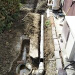 屋外の修理　排水桝(汚水桝)排水管取替工事【奈良県大和郡山市】